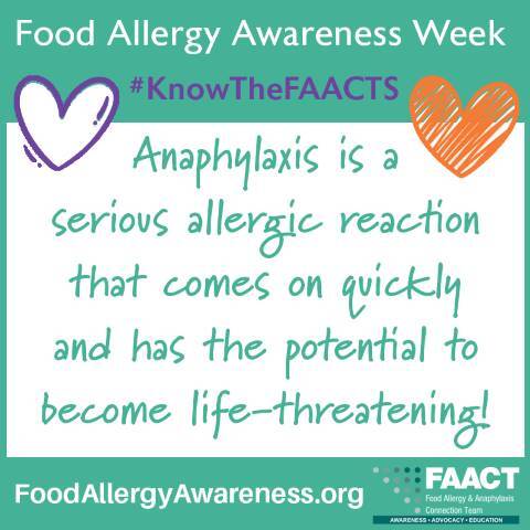 Food Allergy Awareness Week Poster